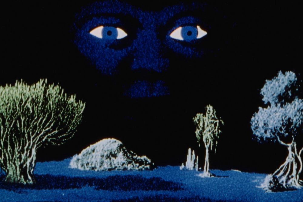 The Red Ball fading into darkness