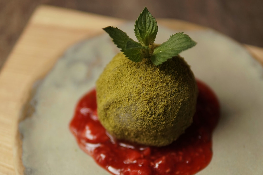 Romanian chewy cookies made with vampire mushrooms and blood jelly