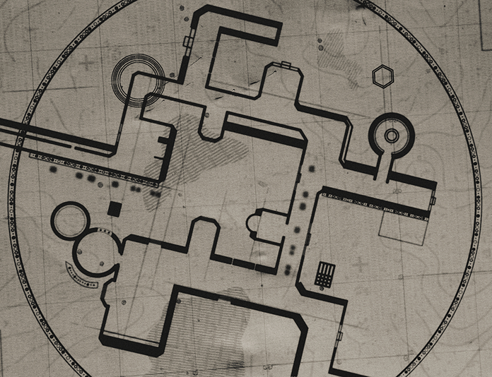 A cozy restaurant interior where a group at the back table appears calm, unaware diners in the foreground.